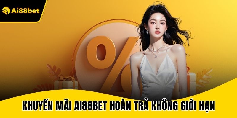 Khuyến mãi AI88BET hoàn trả không giới hạn