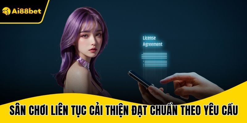 Sân chơi liên tục cải thiện đạt chuẩn theo yêu cầu