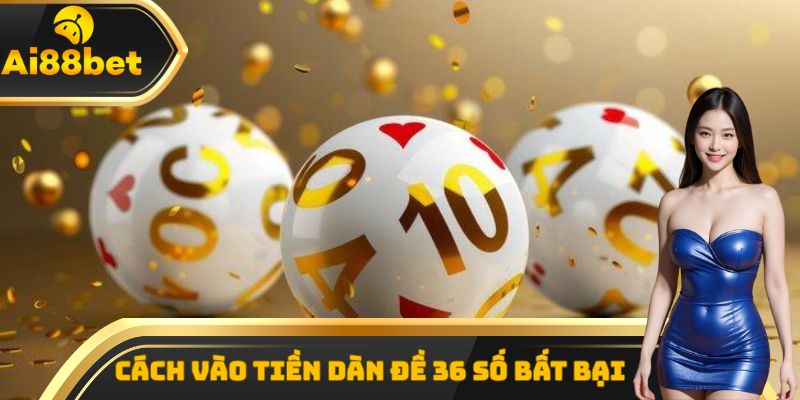 Cách vào tiền dàn đề 36 số bất bại theo nhịp khung