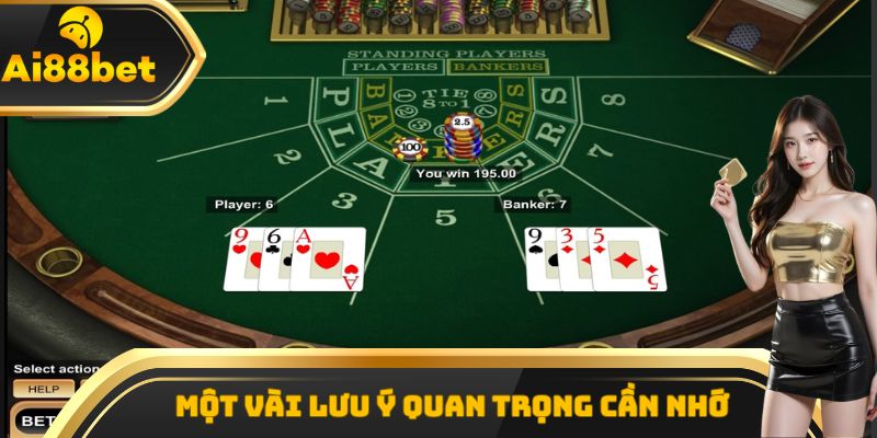 Một vài lưu ý quan trọng cần nhớ khi dùng Tool Baccarat hiệu quả